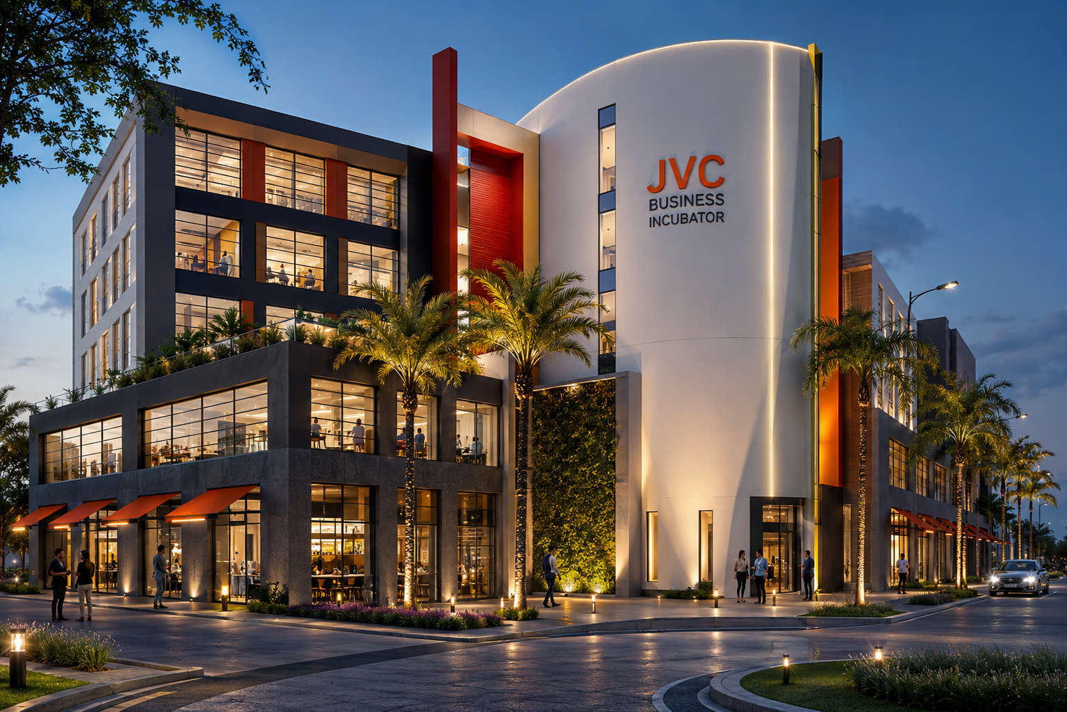 JVC Business Incubator — rendering 2