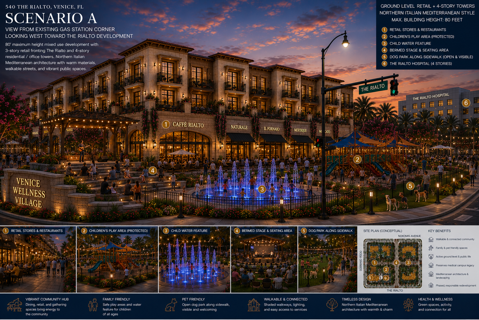 Venice Wellness — Corner View, Venice Wellness Village